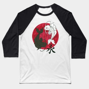 Japanese Fish Baseball T-Shirt